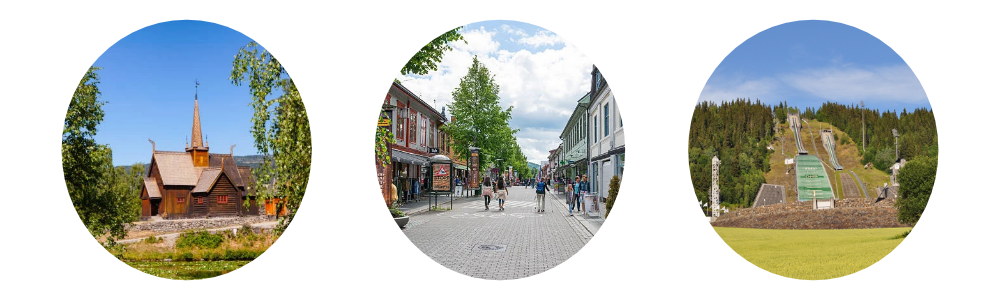 Lillehammer, Norway — city and venue surroundings of the 7th International Conference on UV and Skin Cancer Prevention
